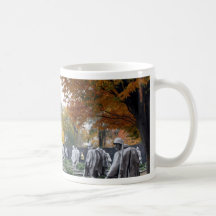 Korean War Memorial veterans Coffee Mugs