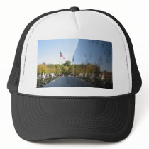Korean War Memorial veterans Trucker Hats