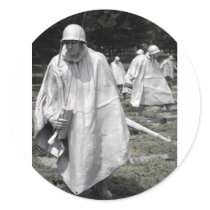 Korean War Memorial veterans Status Sticker