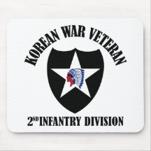 Korean War Veteran - 2nd ID Mouse Pad