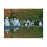 Korean War Veterans Memorial Postcard