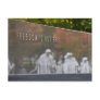 Korean War Veterans Memorial Postcard