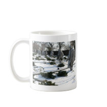 Korean War Veterans Memorial snow Coffee Mugs
