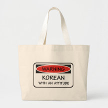 Korean With An Attitude Bag
