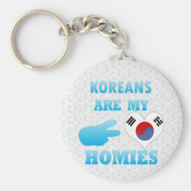 Koreans are my Homies Key Chain
