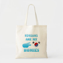 Koreans are my Homies Tote Bag