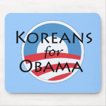 Koreans for Obama Mouse Mat