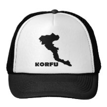 korfu corfu greek island hat