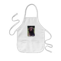 Korthals Griffon Sarah portrait Apron