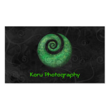 Koru Photography Business Card Templates
