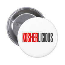 KosherLicious Pinback Button