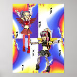 Koshini and Friend Having Fun. Posters