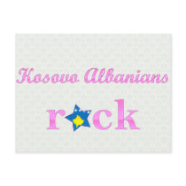 kosovans Rock - Cute Pink Postcards