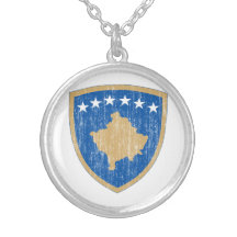 Kosovo Coat Of Arms Pendant