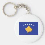 Kosovo flag key chains