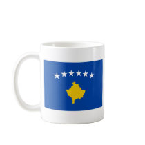 Kosovo Flag ~ Map Mug