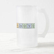 Kosovo made of Elements Coffee Mug