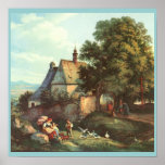 Kostel sv. Anny v Krupka in Teplice Poster
