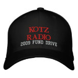 KOTZ RADIO, 2009 FUND DRIVE embroidered hats