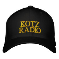 KOTZ, RADIO EMBROIDERED HAT