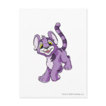 Kougra Purple postcards