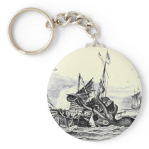 Kraken Attack! Keychain