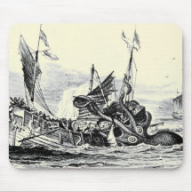 Kraken Attack! Mousepad
