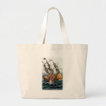 Kraken by Pierre Denys de Montfort, 1801 Bag