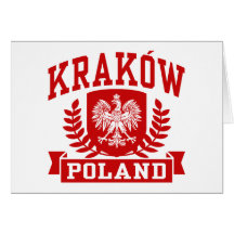 Krakow Poland Greeting Card