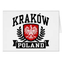 Krakow Poland Greeting Cards