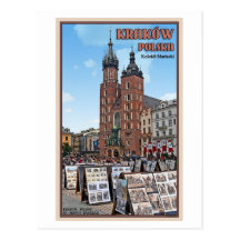 Krakow - St Marys Basilica Post Card