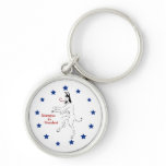 Krampus for President Key Ring keychains