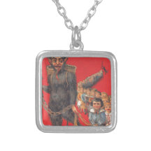 Krampus With Bad Children Custom Jewelry