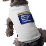 Kranmar's Delicious Mystery Appetizer dog t-shirt pet clothing