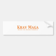 Krav Maga Gifts Bumper Sticker