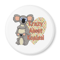 Krazy About Koalas Magnets