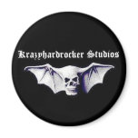 Krazyhardrocker Studios Magnet