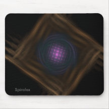 Kreis im Quadrat Mousepad