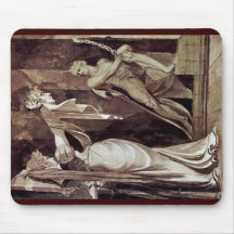 Kriemhild Shows The Main Hagen Gunther By Füssli J Mousepad