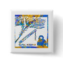 Krishna - Flute, Peacock Feather n Buttermilk buttons