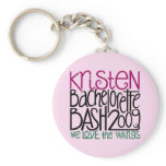 Kristen Bachelorette Bash 09 keychains