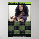 Kristina Divine Pinup Calendar posters