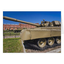 Kronverksky Island, Artillery Museum, tanks Card