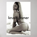 KRUSH FAN Poster - Customised posters