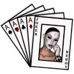 KRW A Winning Hand Poker Photo Sculpture photo sculptures