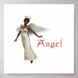 KRW Angel African American posters