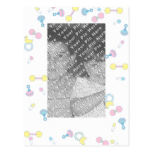 KRW Baby Things Custom Photo Birth Annoucement Post Cards