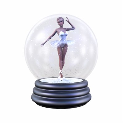 Ballerina Snow Globe