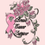 KRW Breast Cancer Survivor t-shirts