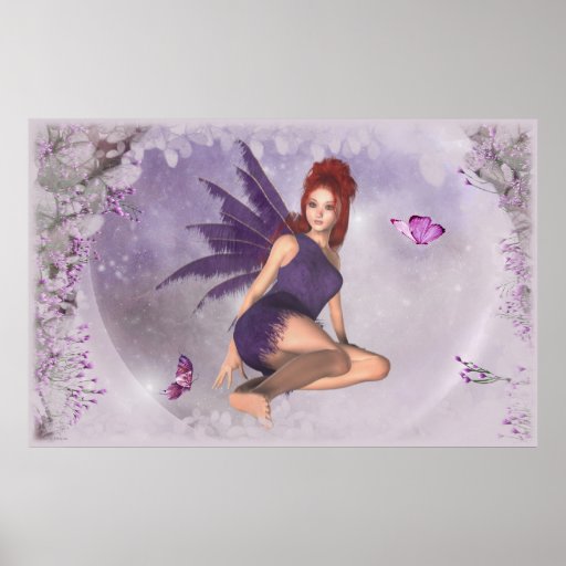 KRW Butterfly Dream Fairy Fantasy Art Posters